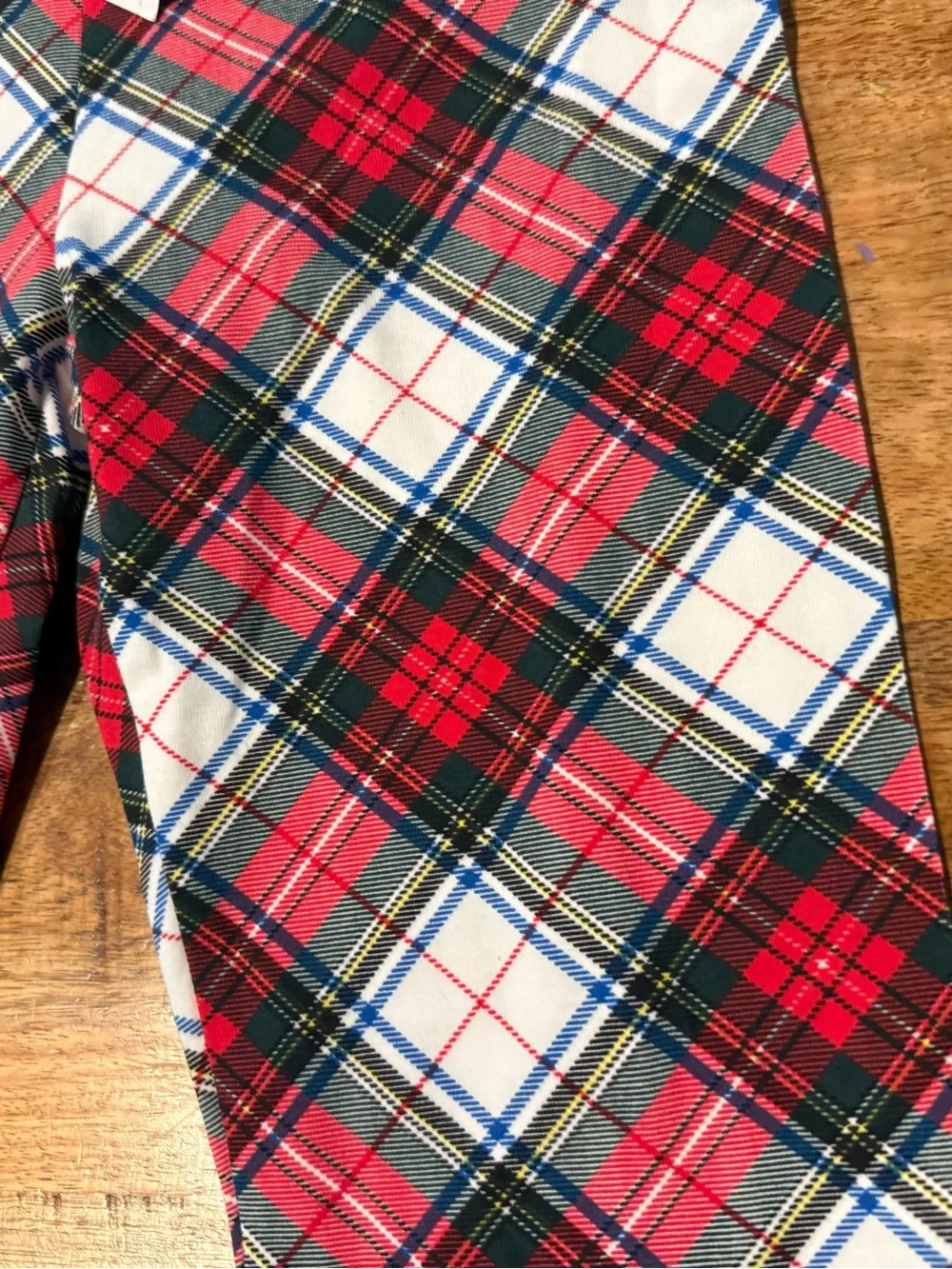 Crewcuts Holiday Tartan Plaid Legging Size 12 NWT